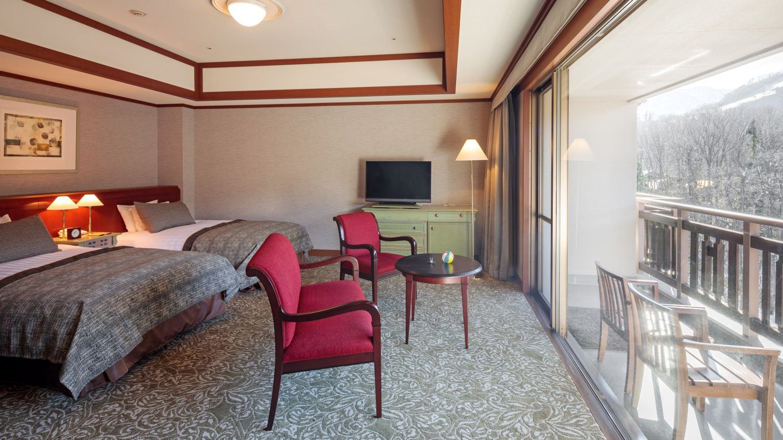白馬東急飯店 5 樓 Top Floor Deluxe Alps Twin 客房
