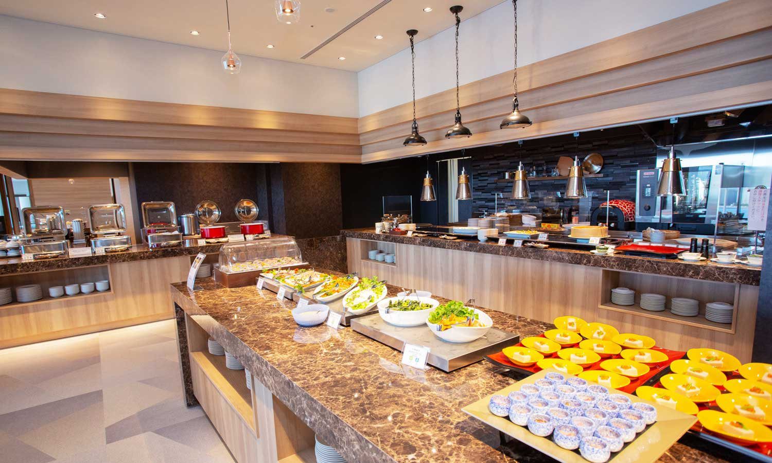 一畑飯店 Avancier 自助餐檯