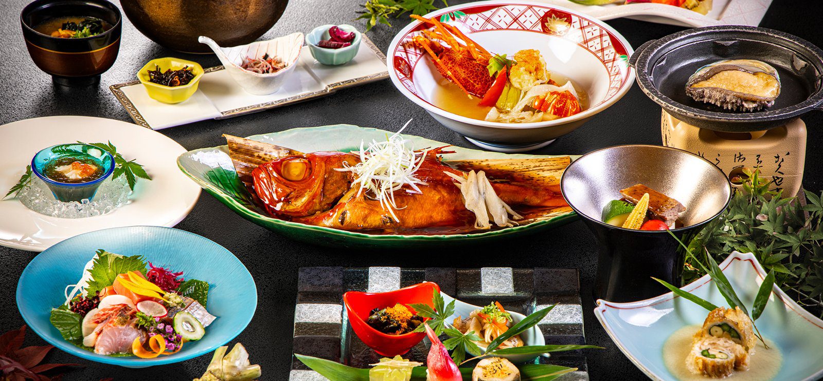 伊東 綠涌 以金目鯛姿煮為主的會席料理