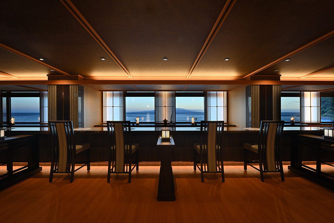 伊豆北川溫泉 望水 Moon Road Dining「ときの舟」