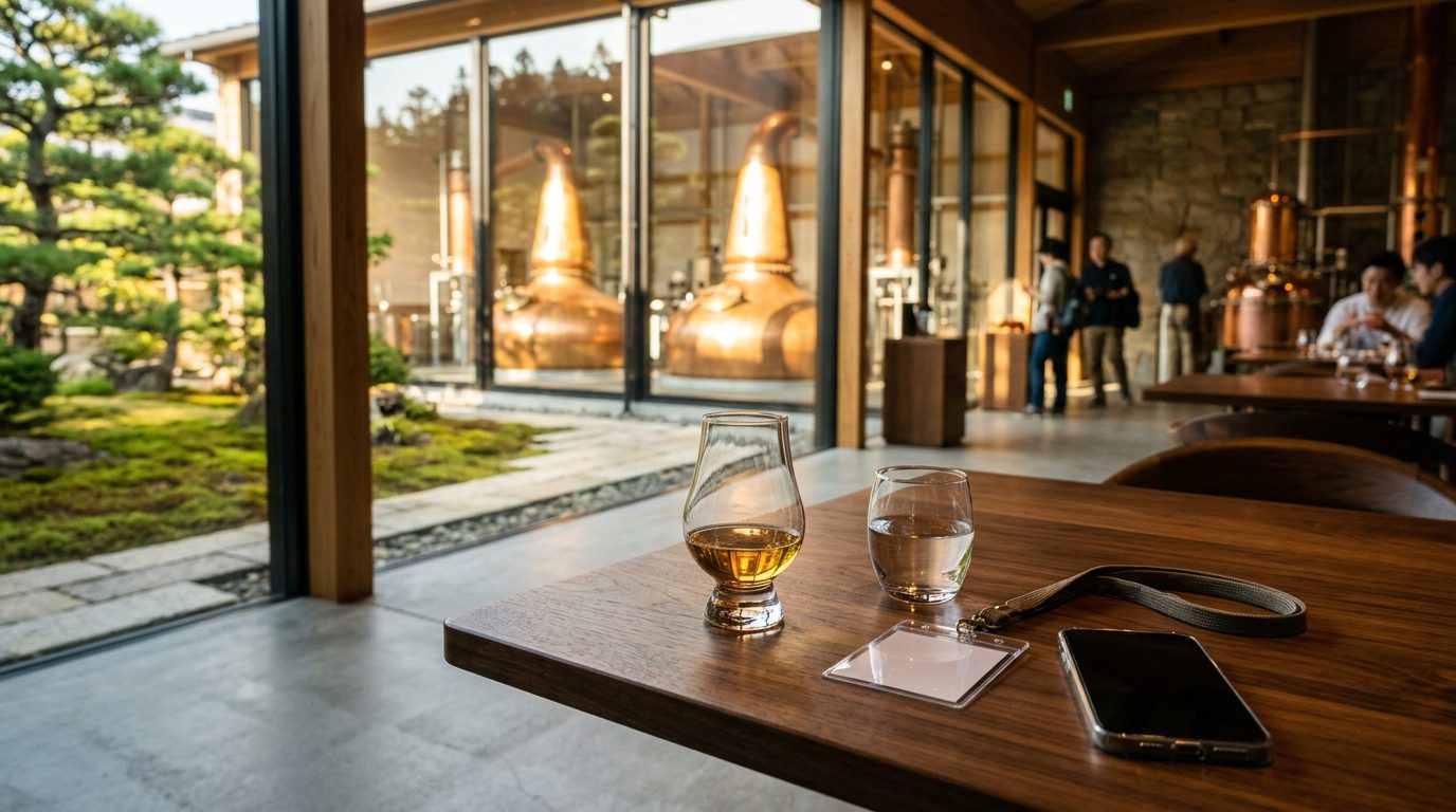 2026日本酒廠預約總整理｜三得利、NIKKA、麒麟五大名廠免費參觀、抽選時間與免預約自由動線全攻略