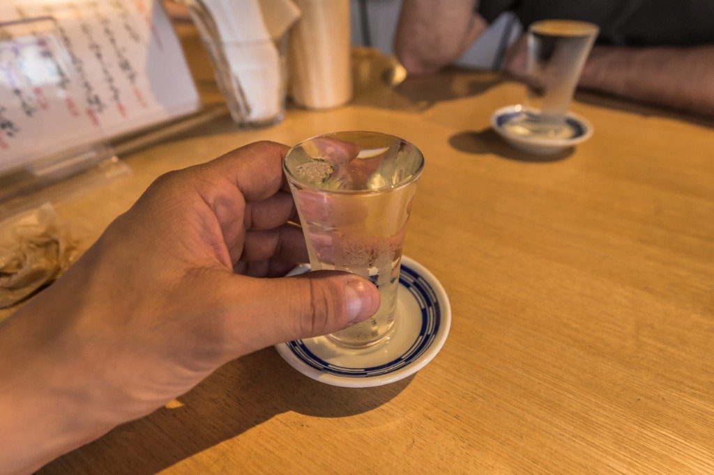 日本酒廠與居酒屋品酩清酒試飲小玻璃杯實拍