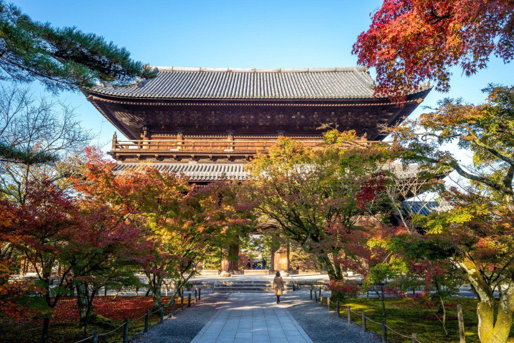 京都南禪寺天下龍門三門古剎與參道實拍