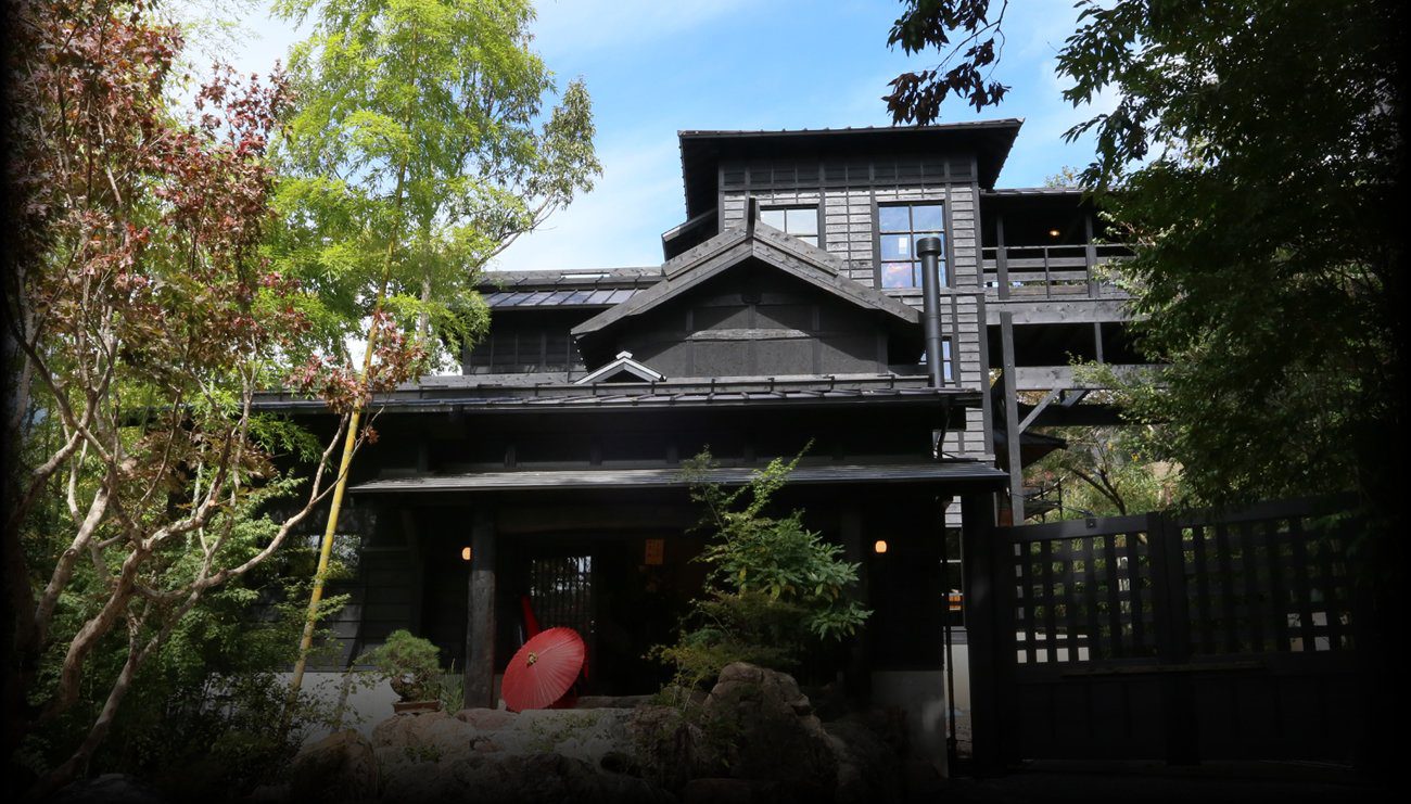 黑川溫泉 月洸樹 樹林間的離れ外觀