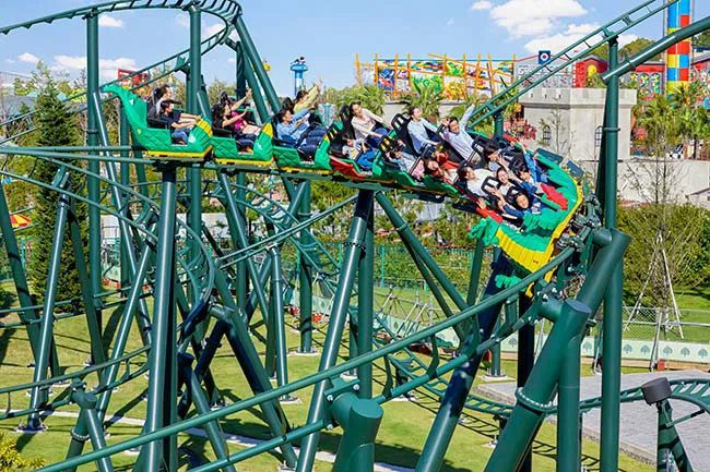 日本樂高樂園 騎士王國「龍」雲霄飛車