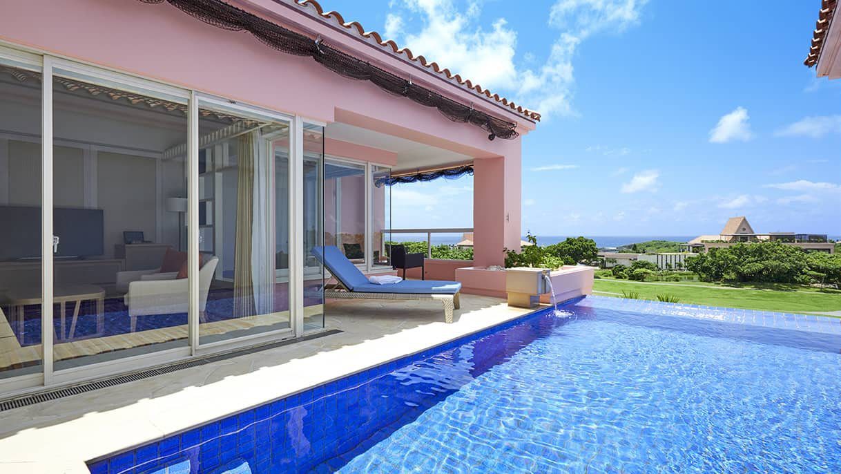 宮古島 Hotel Shigira Mirage Pool Villa Premier 的私人泳池