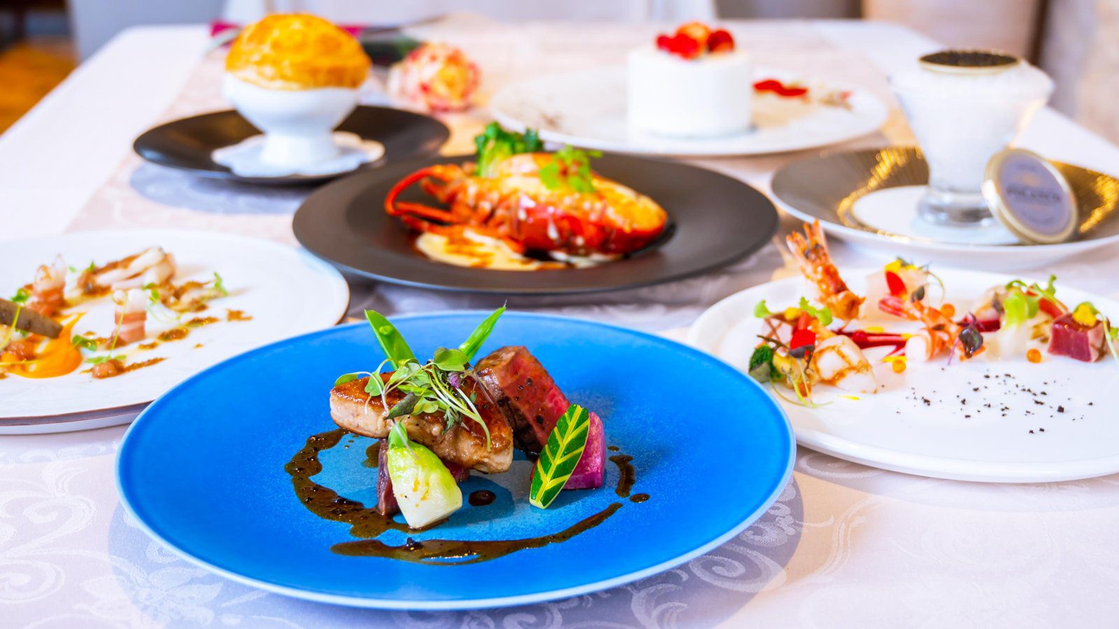 西鐵格蘭飯店 La Cascade 法式料理菜色