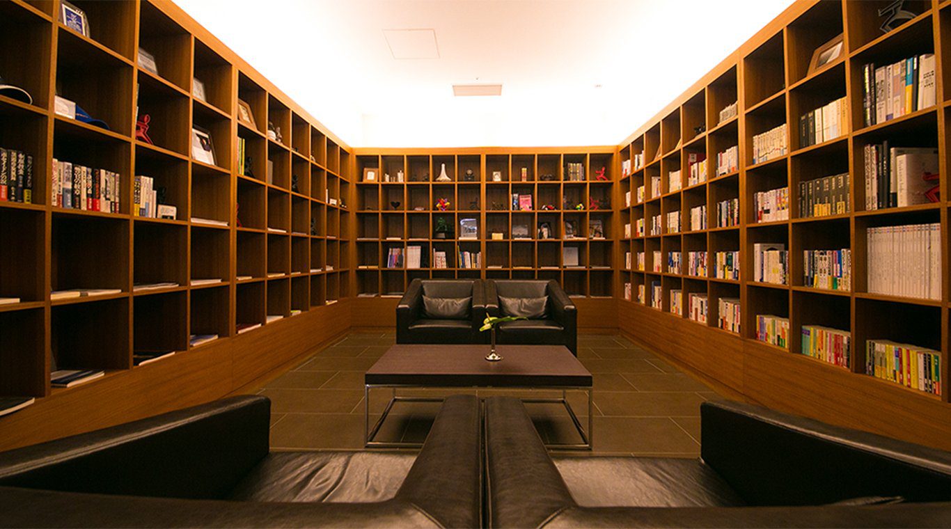 登別溫泉 望樓NOGUCHI登別 館內的文庫空間