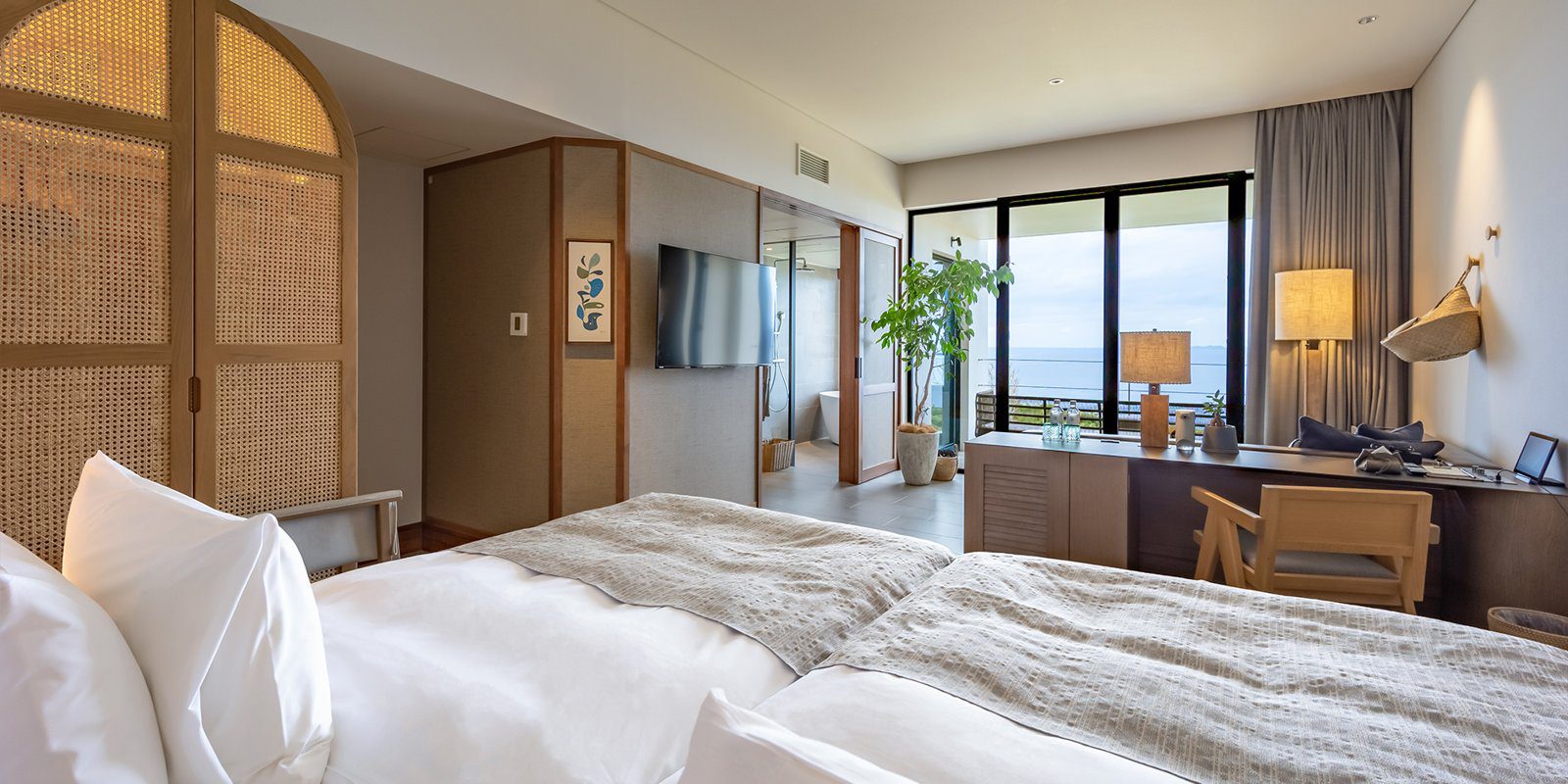 One Suite THE GRAND 古宇利島 Ocean Front 的客房