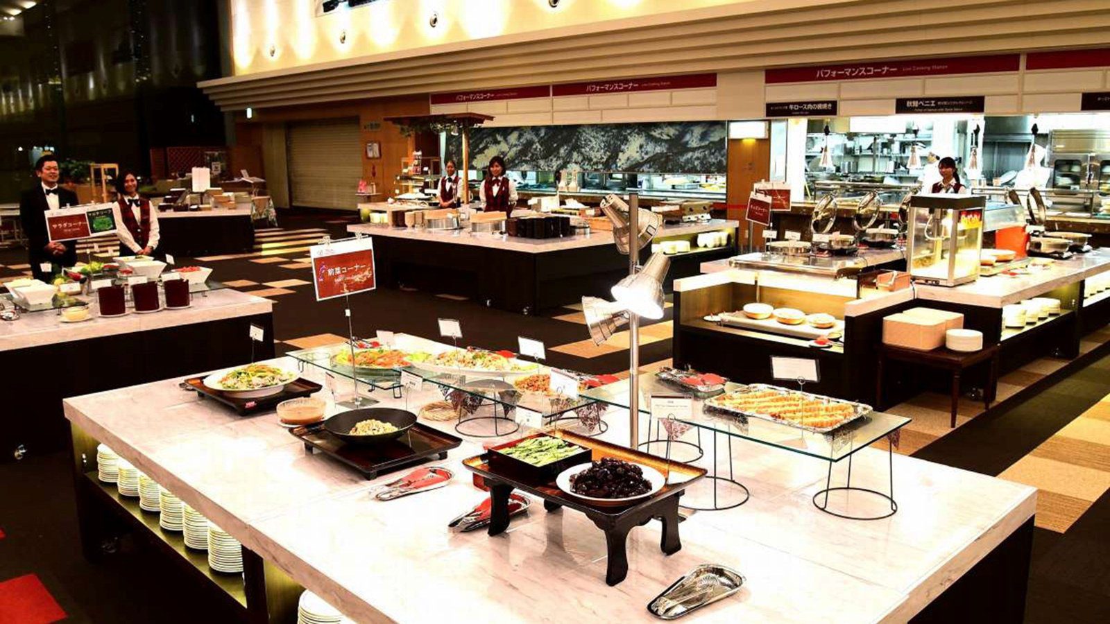 志賀高原王子大飯店 西館 Westside 餐廳自助餐