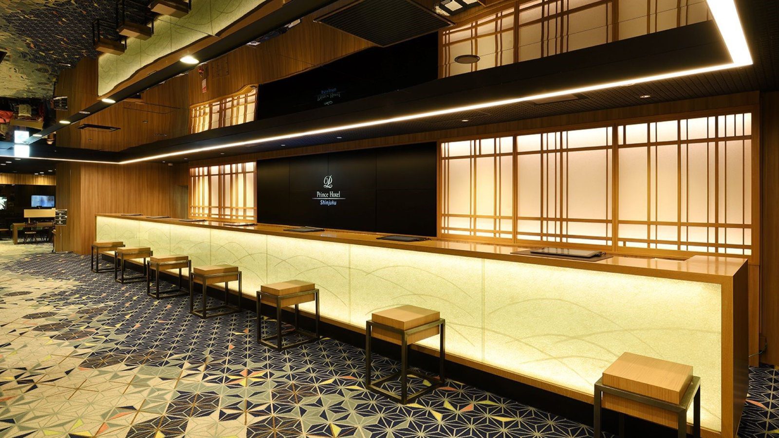 新宿王子大飯店 地下 1 樓櫃檯