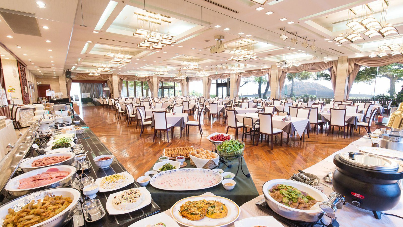 城山酒店鹿兒島 早餐自助餐會場