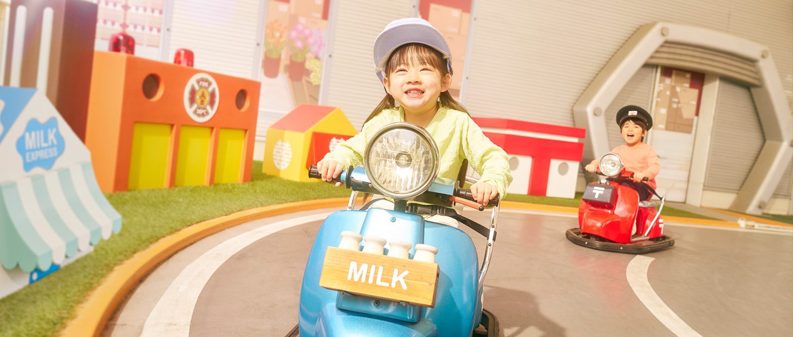 鈴鹿賽道樂園 Pinky Bike Plus 小朋友騎乘摩托車