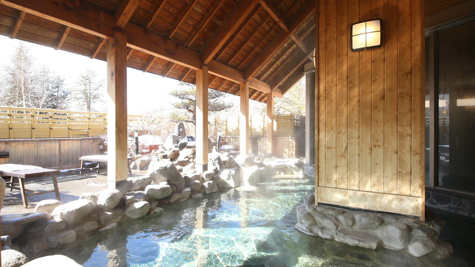 蓼科東急飯店 鹿山の湯 露天風呂