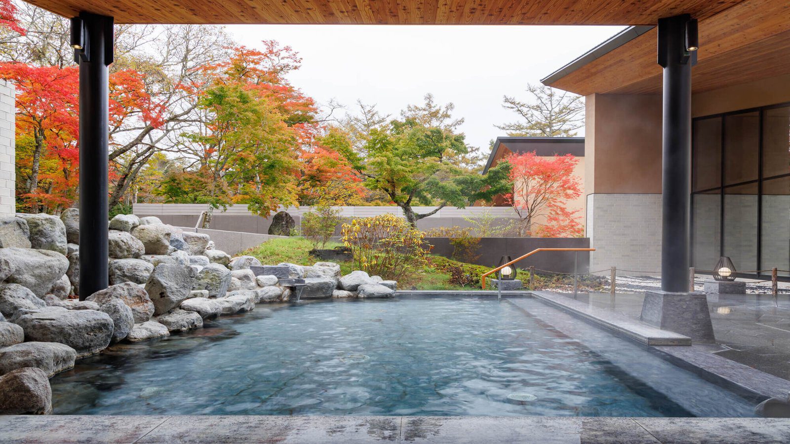 輕井澤皇家王子大飯店 MOMIJI HOT-SPRING 露天風呂