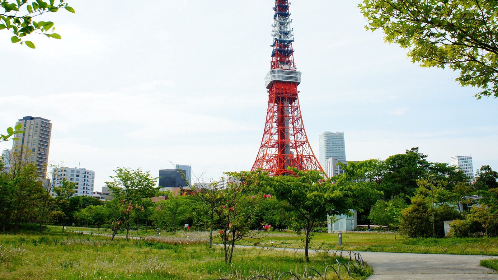 東京王子大飯店 芝公園綠地與東京鐵塔