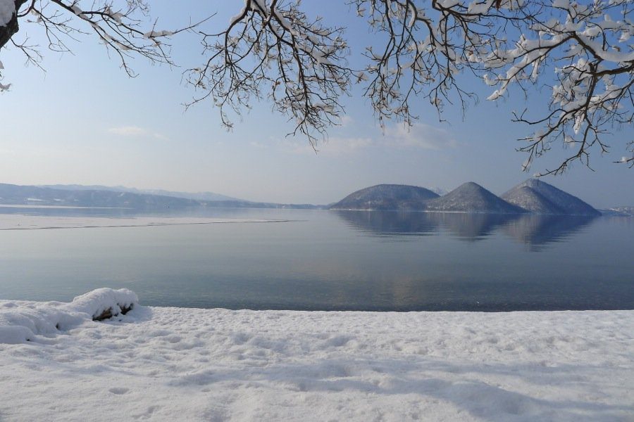 洞爺湖景乃之風度假飯店 洞爺湖與中島