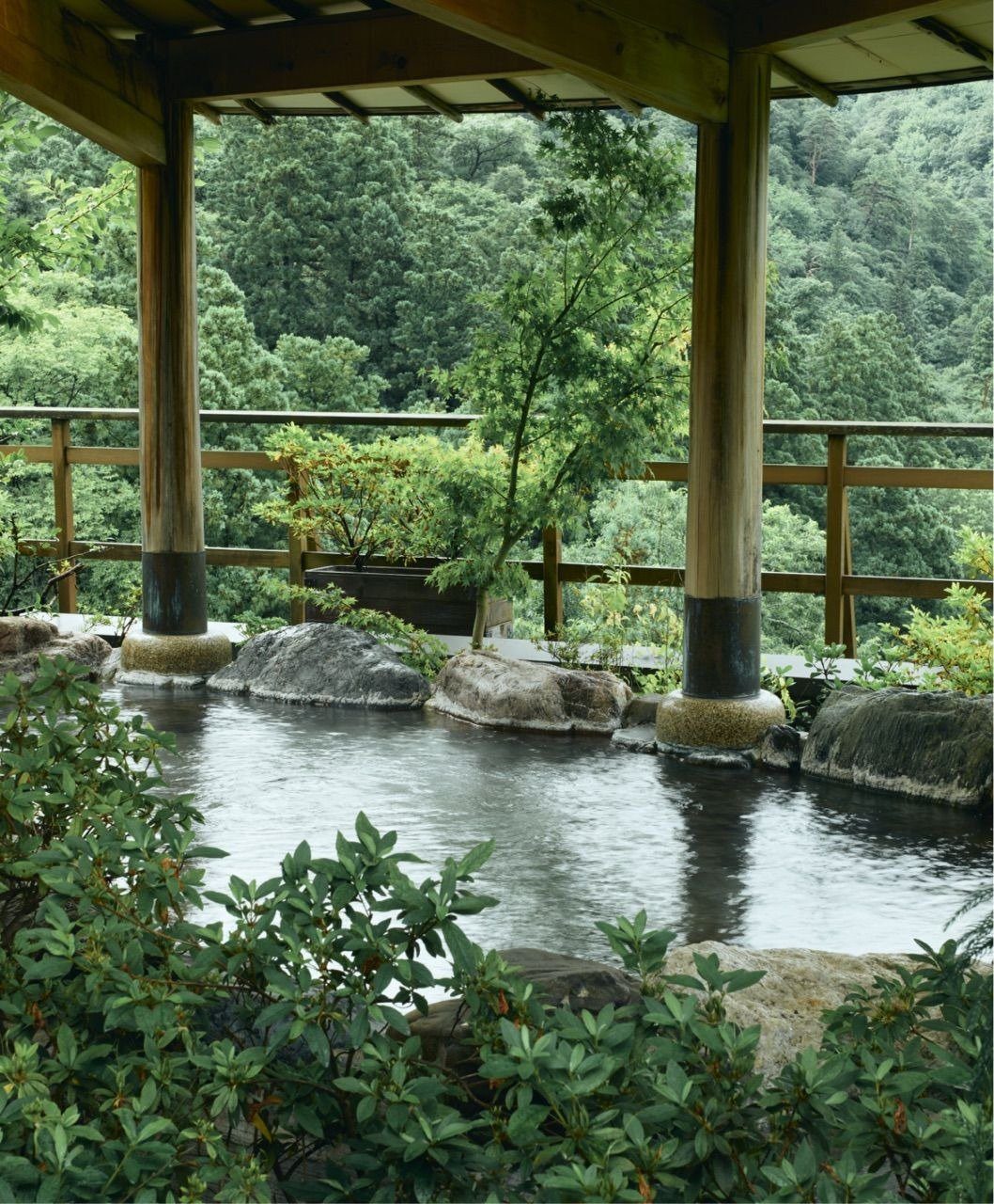 山中溫泉 花紫 温泉