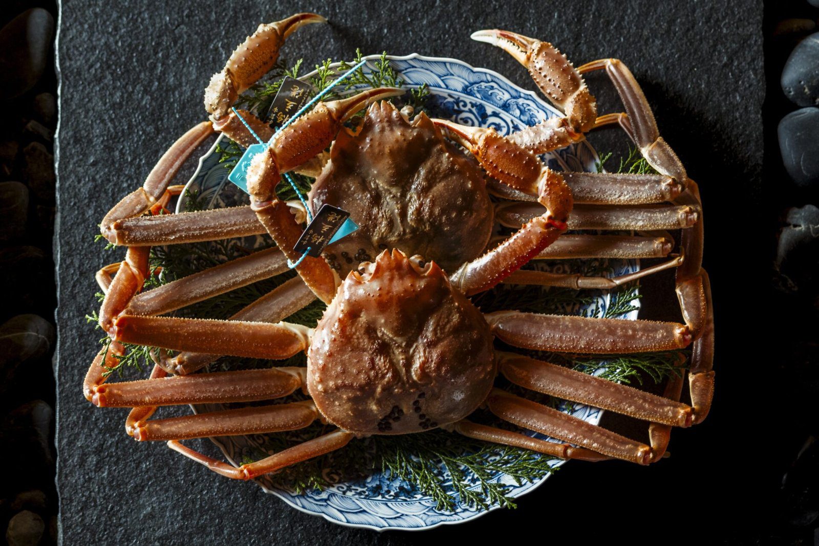 山中溫泉 花紫 蟹懷石的料理