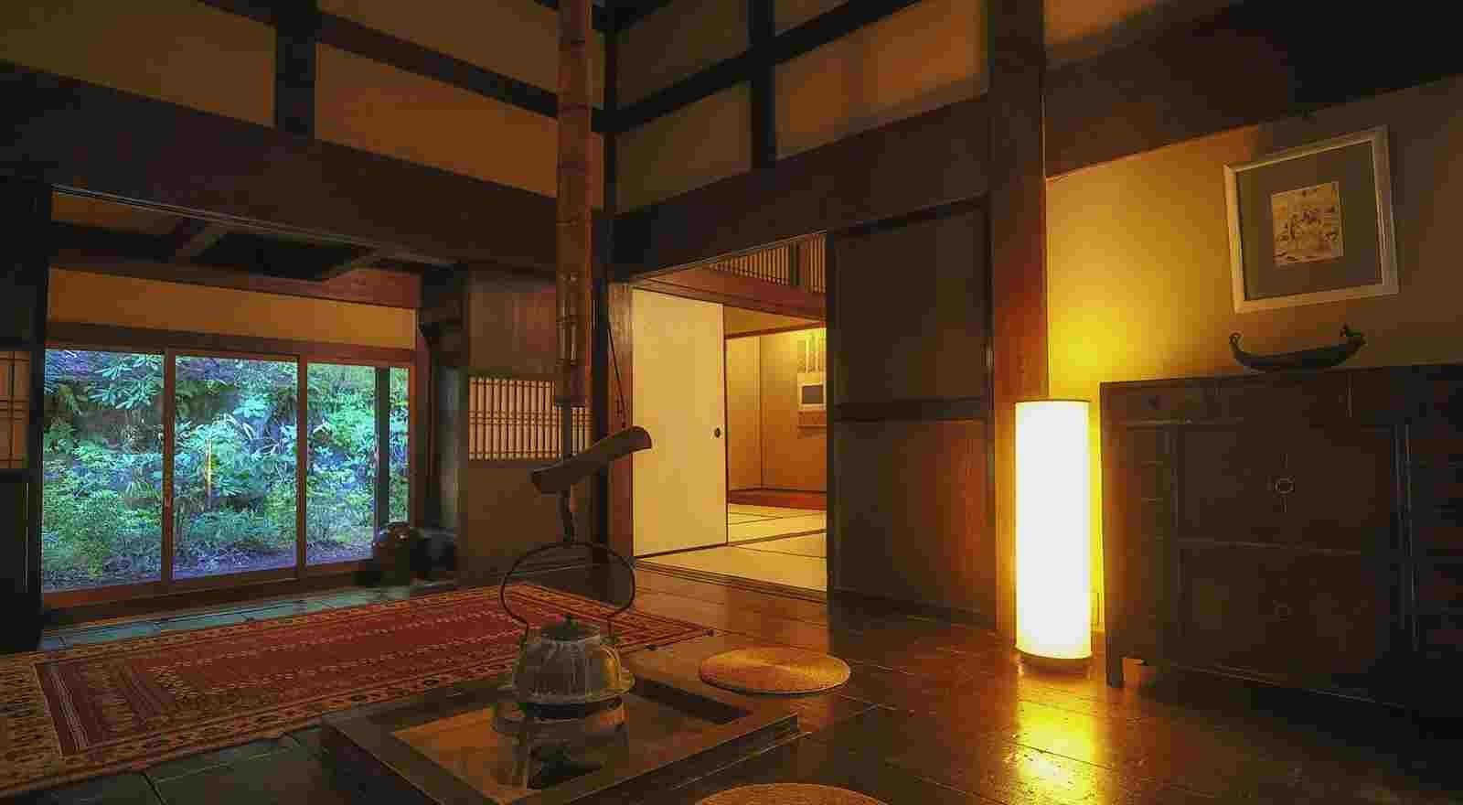 由布院 山莊無量塔 「吉」的客房內部